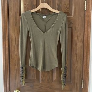 Free people Henley top